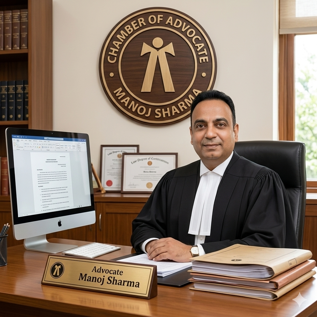 CHAMBER OF ADVOCATE MANOJ SHARMA